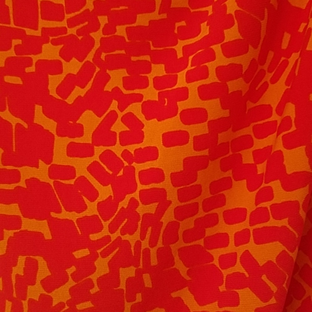 GUESS ORANGE DRESS - Picture 4 of 6